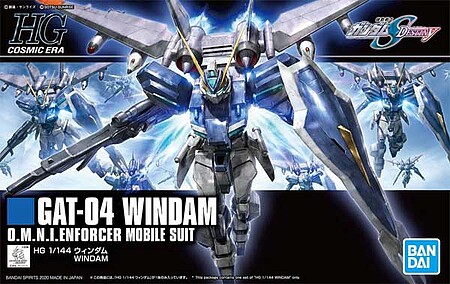 Bandai HG Gundam - GAT-04 Windam Snap Together Plastic Model Figure Kit 1/144 Scale #2509132