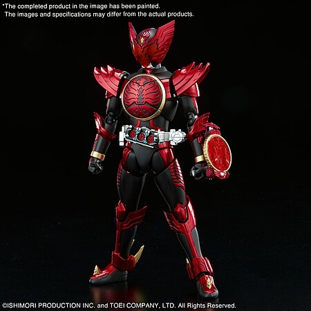 Bandai Kamen Rider - Kamen Rider OOO Tajadoru Combo Snap Together Plastic Model Figure Kit #2600788