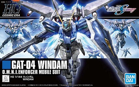 Bandai HG Gundam - GAT-04 Windam Snap Together Plastic Model Figure Kit 1/144 Scale #5059227