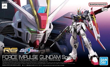 Bandai RG Gundam - Force Impulse Gundam Spec II Snap Together Plastic Model Figure Kit #5066289