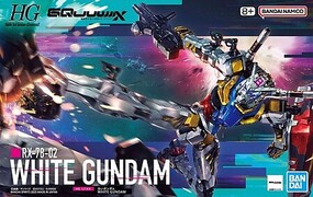 Bandai 1/144 HG GQuuuuuu Series- #12 RX7802 White Gundam Mobile Suit