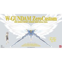 Bandai PG Gundam Wing Gundam Zero Custom Snap Together Plastic Model Figure Kit 1/60 Scale #77659