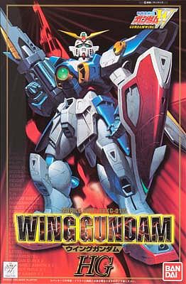 Bandai Wing Series Wing Gundam #1 Snap Together Plastic Model Figure 1/100 Scale #047165