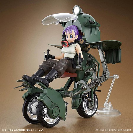 Bandai-Spirit MECHS BULMAS #19 MOTORCYCLE Plastic Model Figure Kit #5055335