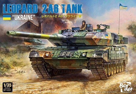 Border 1/35 Leopard 2A6 Ukraine Tank