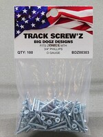 Big-Dogz Track Screw?z 100 Count (Lionel and MTH)