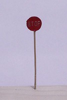 Berkshire Watchmans stop sign    4/ O-Scale (4)