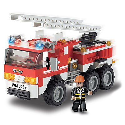 Brictek Fire Engine 171pcs Building Block Set #11303
