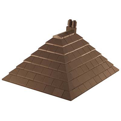 Brictek Roof Tiles Brown 138pcs Building Block Set #19011