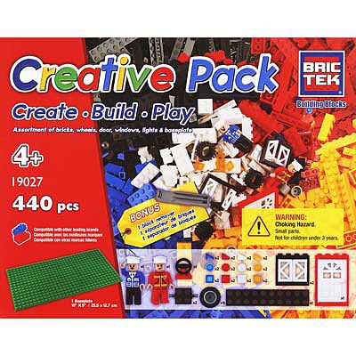 Brictek Creative Pack 440pcs Building Block Set #19027