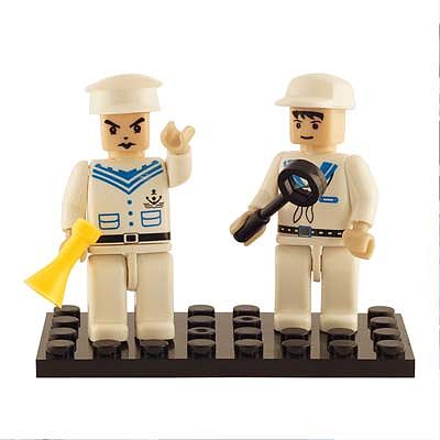 Brictek Mini Figurines Navy (2) Building Block Set #19210