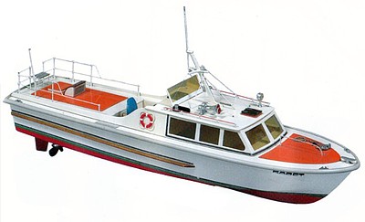 Billing-Boats 1/15 Kadet Motorboat w/Vacu-Form Hull (Beginner) (can be motorized-not included)