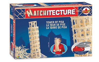 Bojeux Leaning Tower of Pisa (Italy) Wooden Construction Kit #6619