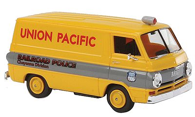 Berkina 1964 Dodge A 100 Cargo Van Assembled Union Pacific Model Railroad Vehicle HO Scale #34359