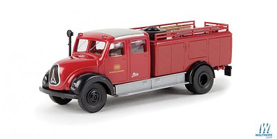 Berkina Magirus DB Bahnfeuerwehr HO Scale Model Railroad Vehicle #42254