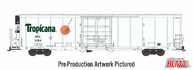 BLMS 64' Modern Reefer - Ready to Run - Tropicana TPIX #3316