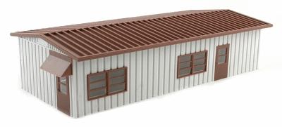 BLMS Yard Office - Assembled - 6-3/4 x 2-3/4 HO Scale Model Railroad Building #4300