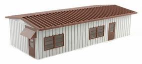 BLMS Yard Office Assembled 6-3/4 x 2-3/4'' HO Scale Model Railroad Building #4300