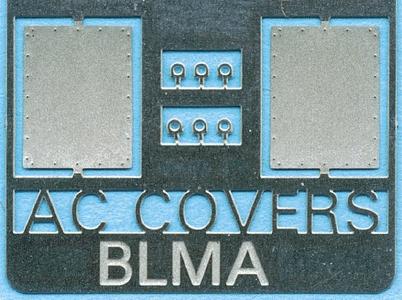 BLMS Removed Air Conditioner Cover N Scale Model Railroad Scratch Supply #91