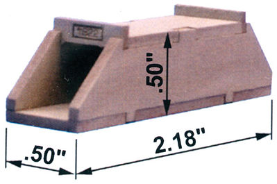 Blair-Line Concrete Culvert Kit (2.18) N Scale Model Railroad Miscellaneous Scenery #1808