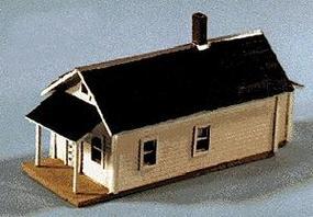 Blair-Line Shotgun House Laser-Cut Wood Kit N Scale Model Railroad Building #79