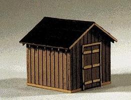 Blair-Line Coal Storage House Kit (3/4 x 3/4'' 1.8 x 1.8cm) N Scale Model Railroad Building #83