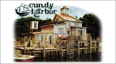 Bar-Mills Dock House Cundy Harbor HO Scale Model Railroad Building Kit #1640