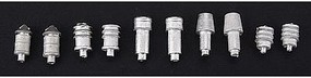 Bar-Mills Small Roof Vents Unpainted Metal Castings HO Scale Model Railroad Building Accessory #201