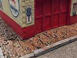Bar-Mills Weathered Brick Sidewalk HO Scale Model Railroad Building Accessory #2020