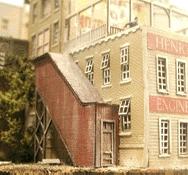 Bar-Mills Covered Stairwells Laser-Cut Wood Kits N Scale Model Railroad Building Accessory #305
