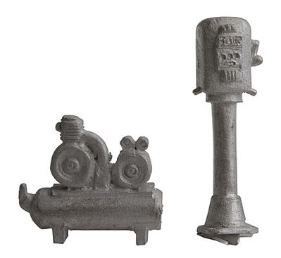 Bar-Mills Air Pump & Compressor O Scale Model Railroad Building Accessory #4031