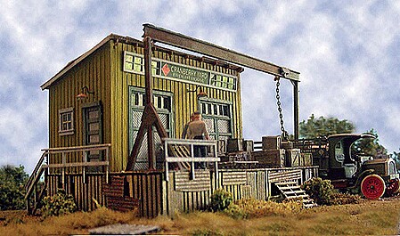 Bar-Mills Cranberry Yard Freight House - Kit HO Scale Model Railroad Building #482