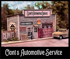 Bar-Mills HO Clont's Automotive Over-Nighter