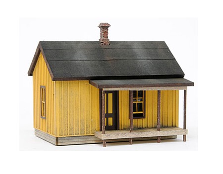 Banta Rico Bunk House HO Scale Model Railroad Building Kit #2019