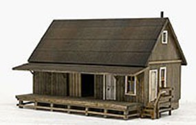 Banta The Warehouse HO Scale Model Railroad Building Kit #2159