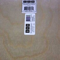 BudNosen Birch Plywood 1/16'' x 12'' x 24'' 3 ply sheets Hobby and Craft Building Supply #6233