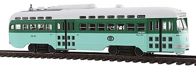 Bowser Post-War PCC Streetcar Executive Line - Los Angeles MTA HO Scale Trolley and Hand Cars #12626