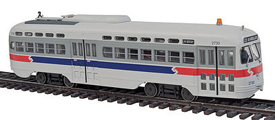 Bowser PCC Streetcar Septa II #2730 HO Scale Model Train Passenger Car ...