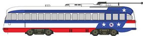 Bowser Bicentennial Streetcar DC Unnumbered HO Scale Model Train Electric Locomotive #13030