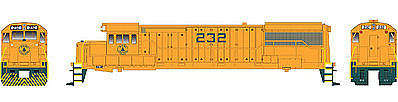 Bowser GE U25B DC Maine Central #2232 HO Scale Model Train Diesel Locomotive #23819