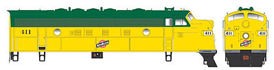 Bowser EMD F7A DCC Executive Line Chicago & North Western #409 HO Scale Model Train Locomotive #24034