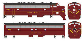 Bowser EMD F7A Standard DC Lehigh Valley #562