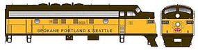 Bowser EMD F7A DCC Spokane, Portland & Seattle #803