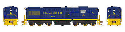 Bowser DRS-6-6-1500 Chesapeake & Ohio #5532 HO Scale Model Train Diesel Locomotive #24356