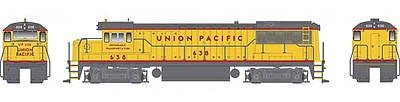 Bowser GE U25B - Standard DC - Executive Line Union Pacific #638 (Armour Yellow, gray, red)