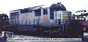 Bowser GMD SD40 QNSL #215 DCC Ready HO Scale Model Train Diesel Locomotive #24890