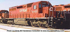 Bowser GMD SD40 CP Rail #5405 DCC and Sound