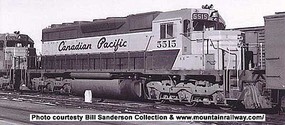 Bowser SD40 Canadian Pacific #5515 DCC Ready