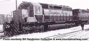 Bowser SD40 Canadian Pacific #5536 DCC and Sound