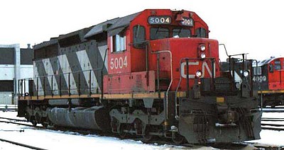 Bowser GMD SD40 Canadian National #5006 DCC Ready HO Scale Model Train Diesel Locomotive #24962